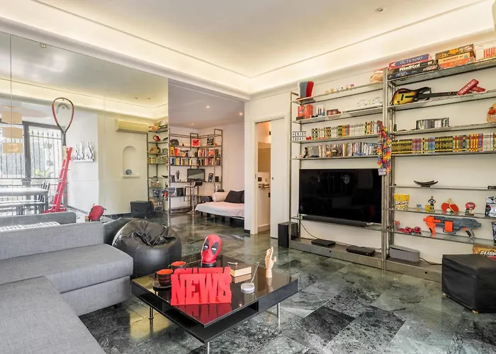 Comics Penthouse, Funny Flat Nearby Colosseum Appartamento